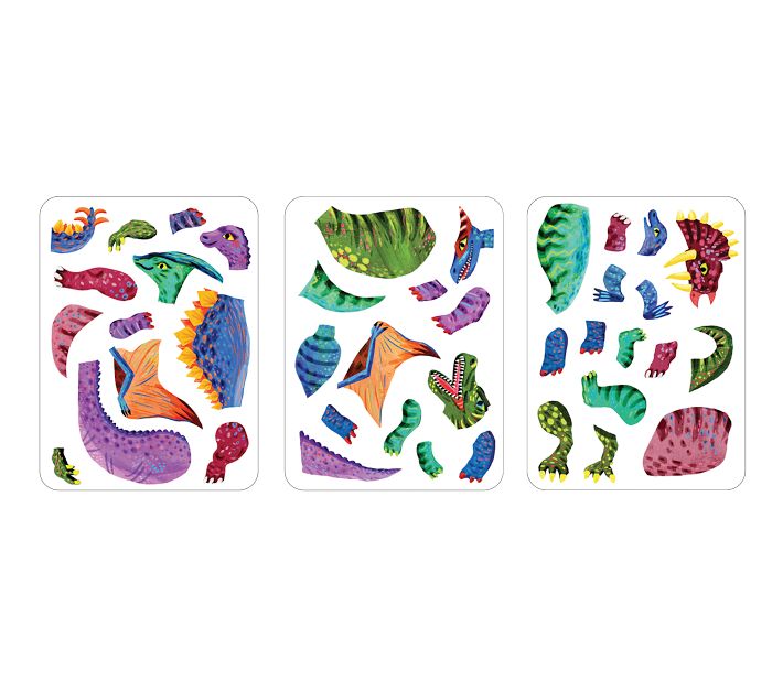 Petit Collage Set Magnetico Party Animals | 38 Pezzi Da Abbinare | Gioco Da Viaggio In Latta | Per Bambini 3+ Anni