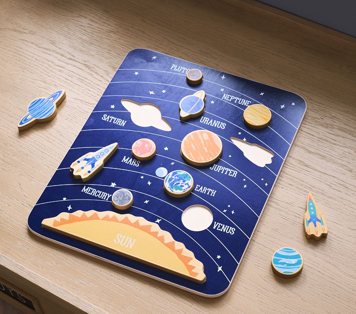 Solar system, Solar system toys, MONTESSORI TOY, Pattern planet