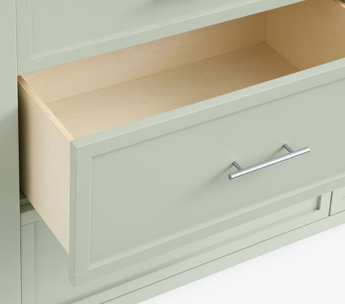 Camden ExtraWide Nursery Dresser & Topper Set Pottery Barn Kids