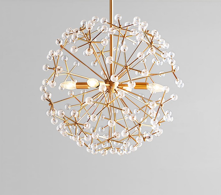 Burst chandelier deals