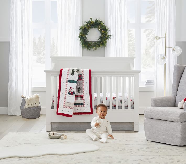 Santa discount crib sheet