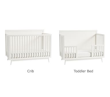 Mid Century Toddler Bed Conversion Kit | Modern Crib | Pottery Barn Kids