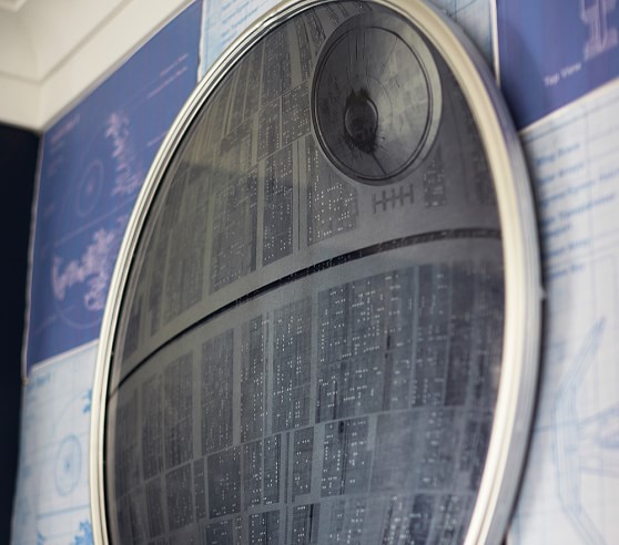 Star Wars™ Death Star™ Wall Art | Pottery Barn Kids