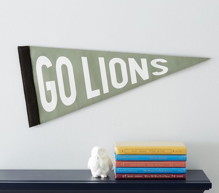 Mini Detroit Lions Vintage Pennant 