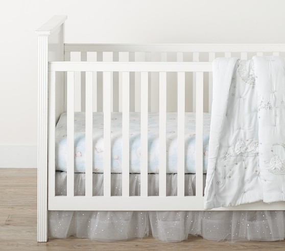 Organic Stella Crib Sheets | Pottery Barn Kids