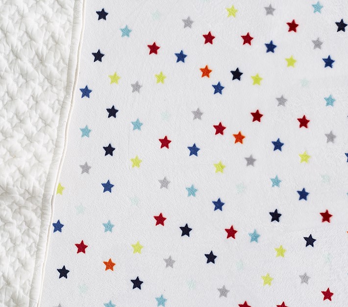 Chamois Multi Star Crib Sheets Pottery Barn Kids