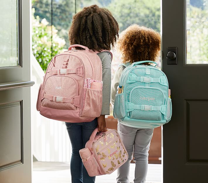 Mackenzie Pink Sparkle Glitter Backpacks