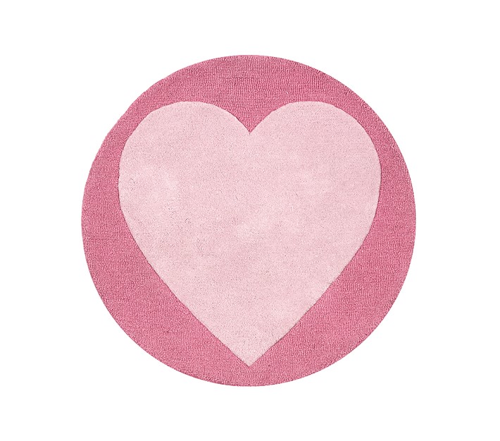 Heart Shaped Rug 