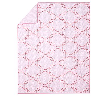Housse de couette double gaze de coton rose 200x200 cm