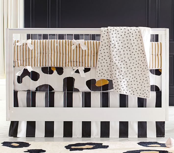 Animal print hot sale crib bedding