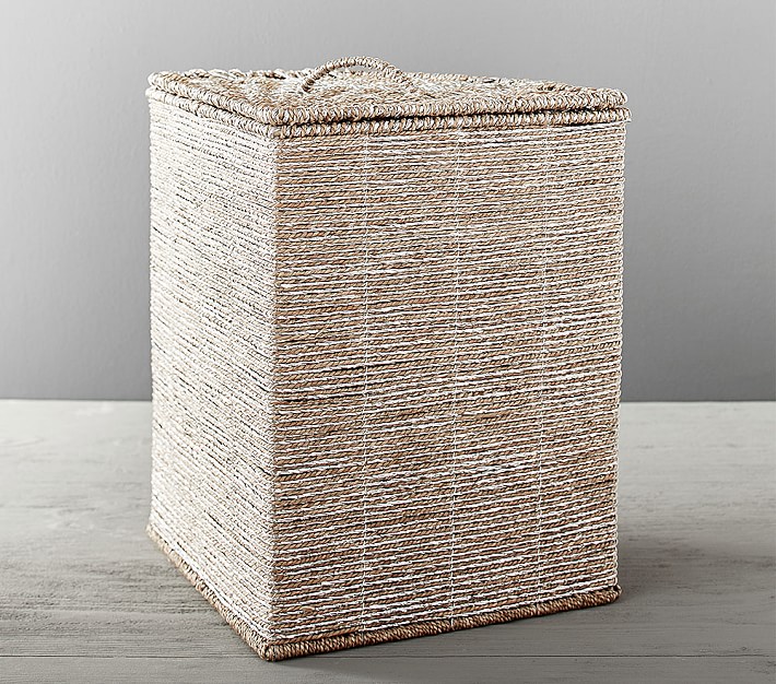 Wicker Corner Basket 