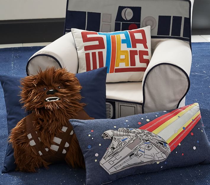 Pottery barn hotsell star wars pillow