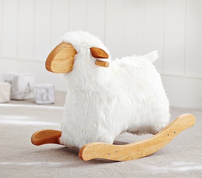 Lamb rocker store pottery barn