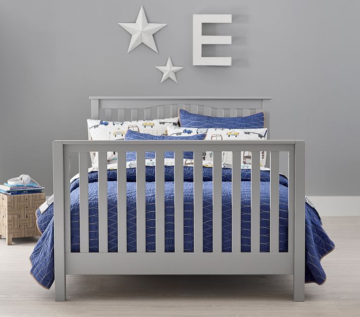 Kendall 4in1 Toddler Bed & Conversion Kit Full Bed Pottery Barn Kids