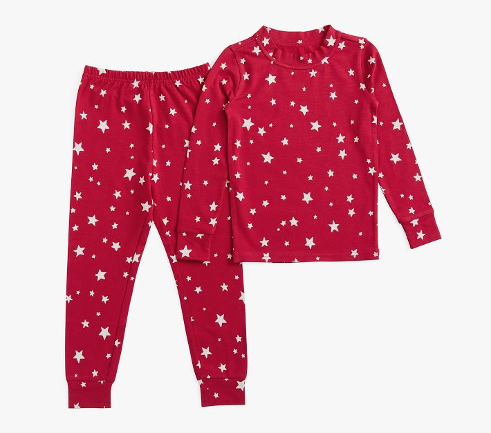 Silky Modal Starry Skies Pajama Set