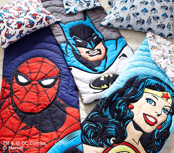 Wearable Superhero Sleeping Bags