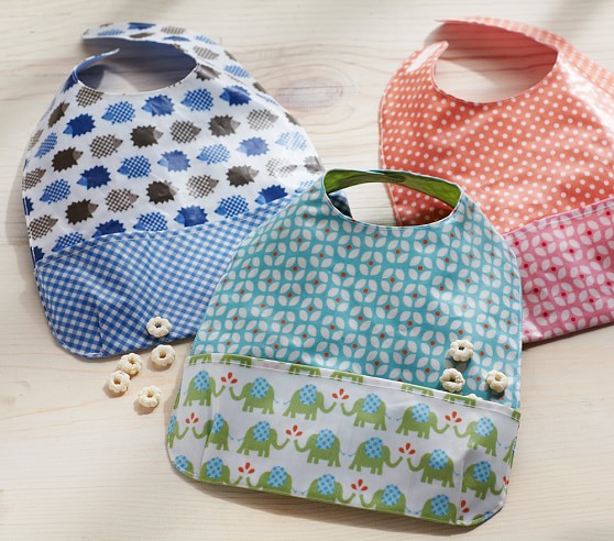 Geo Print Baby Bibs | Pottery Barn Kids