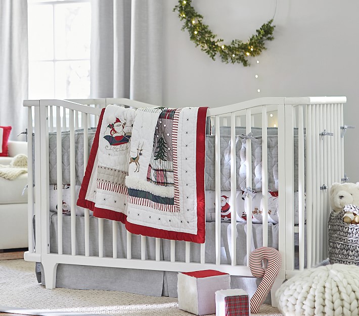 Christmas store crib sheets