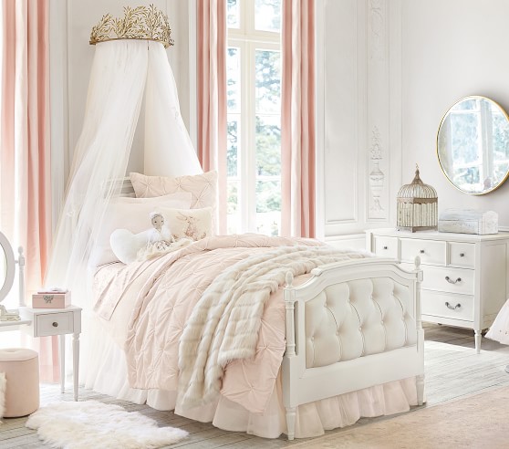 Blythe Tufted Kids Bed | Pottery Barn Kids