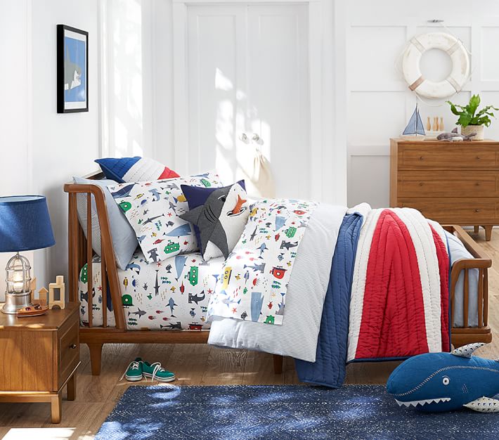 Nautical Flag Kids' Comforter Set | Pottery Barn Kids