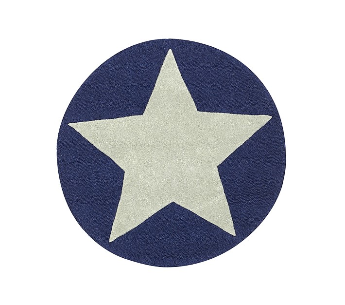 Star shaped rug for hot sale nursery