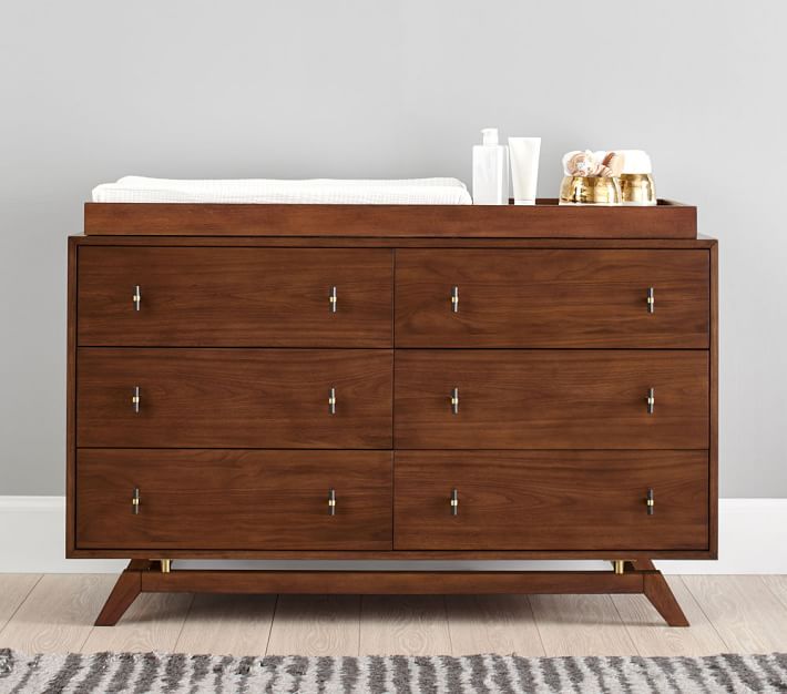 Topper clearance for dresser