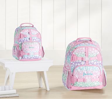 Pastel Ombre Cheetah Kids Backpacks | Pottery Barn Kids