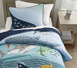 Save Our Seas Quilt & Shams