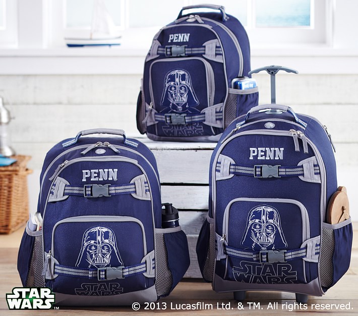 Pottery barn clearance darth vader backpack