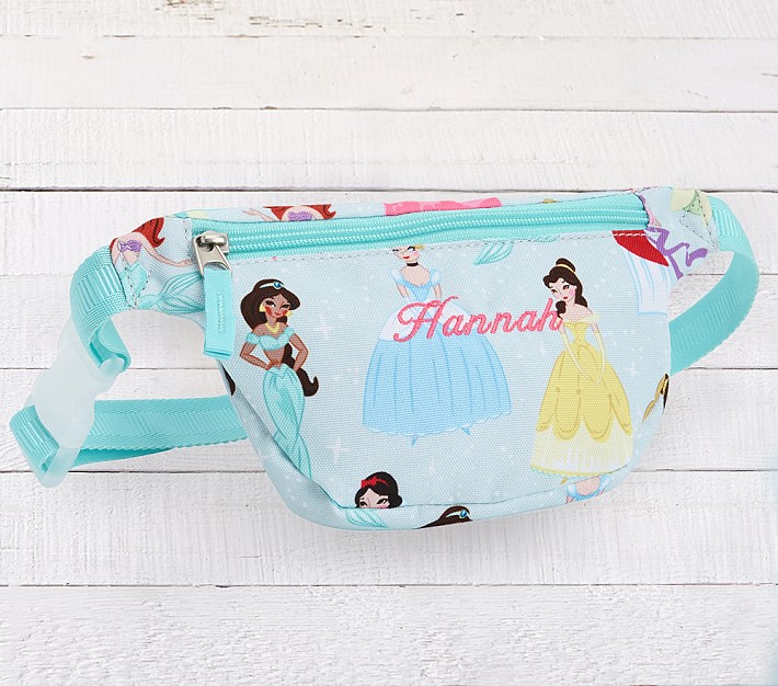 Aqua Disney Princess Kids Fanny Pack Pottery Barn Kids