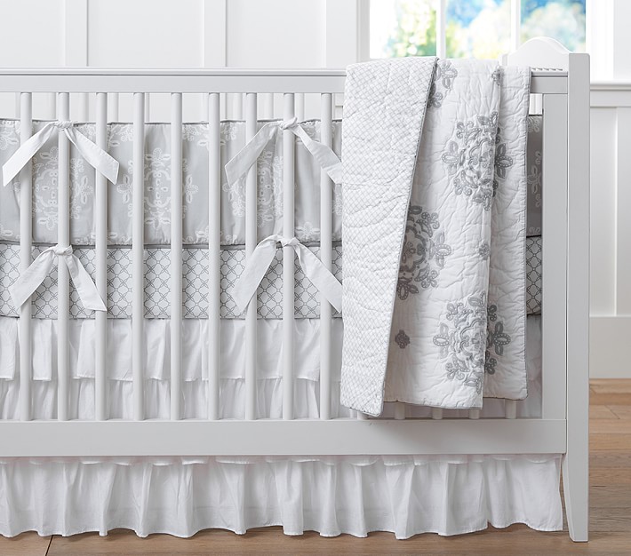 Pottery barn 2024 crib bumpers