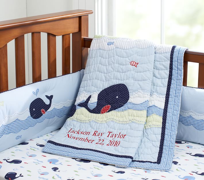 Jackson Crib Bedding Set Pottery Barn Kids