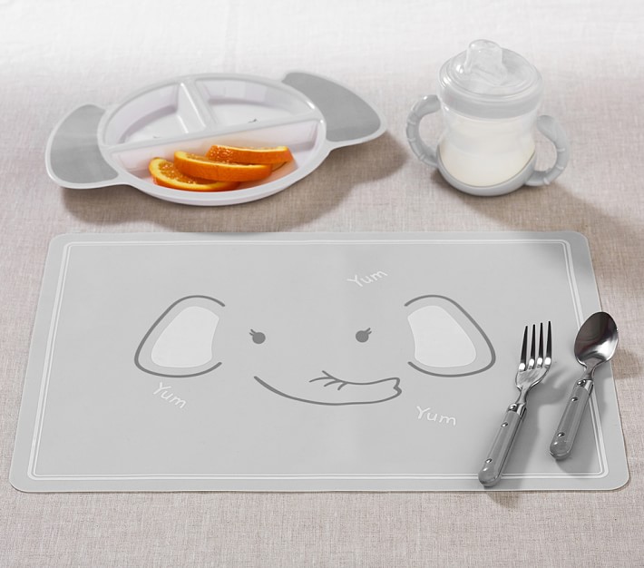 Elephant Silicone Kids Placemat