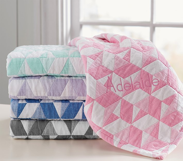 Pottery barn store kids blankets