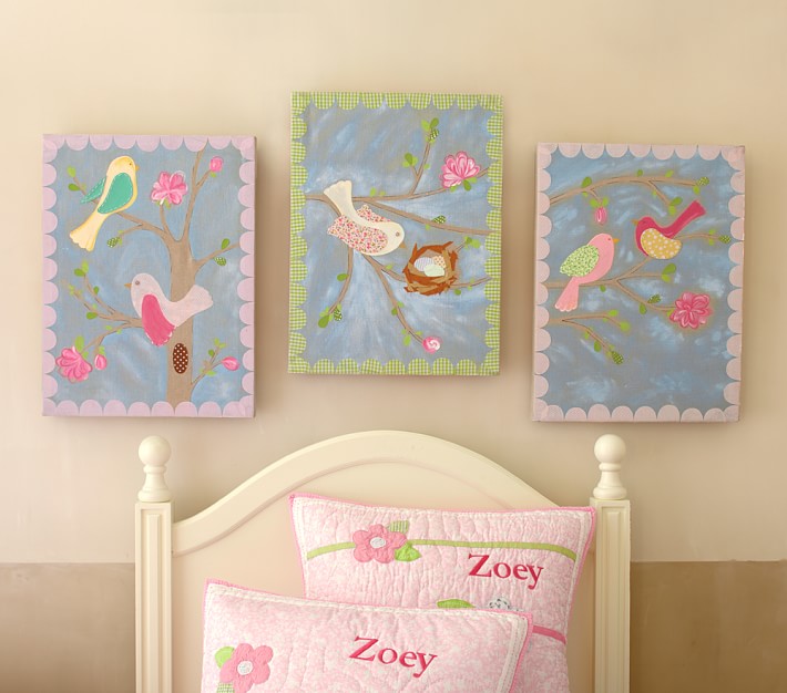 Bird Bedroom, Pottery Barn Kids