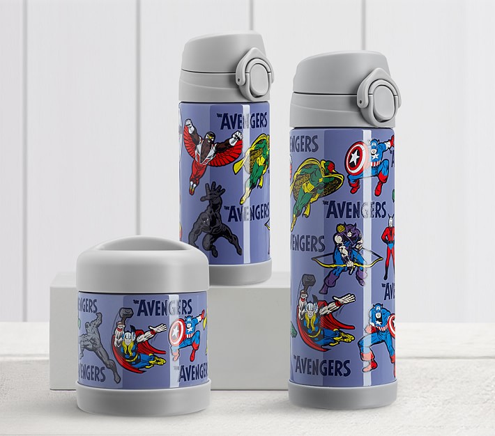 Pottery barn School Spiderman Water bottle Marvel Disney holiday birthday  gift