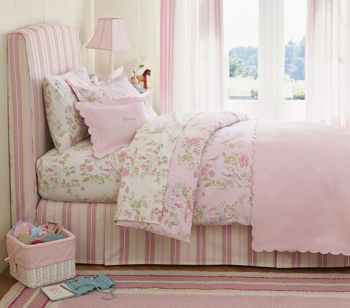 Cherry Blossom Duvet Cover | Pottery Barn Kids