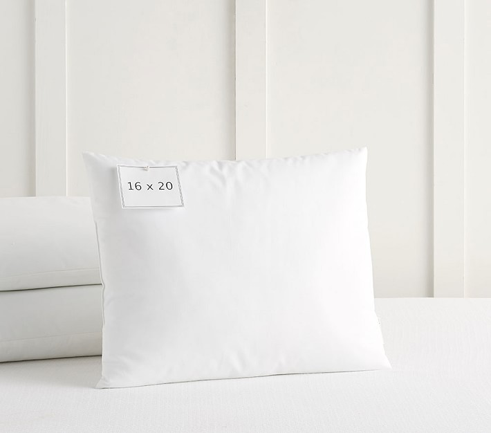 Pottery barn pillow on sale inserts 20 x 20