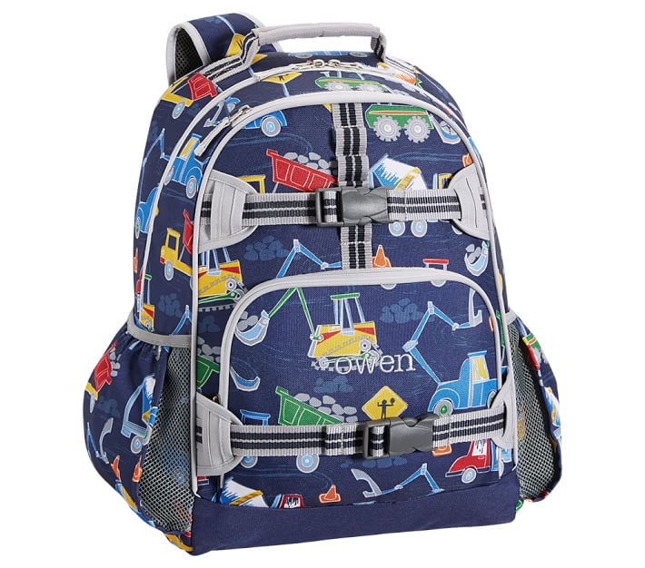 Pottery barn 2025 construction backpack