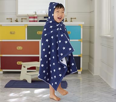 Star Hooded Towel | Pottery Barn Kids