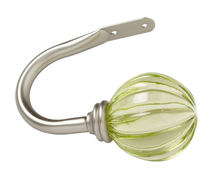 Green Ornament Set of Holdback Set of 2 Kids Window Hardware