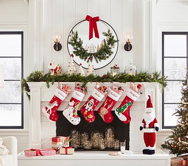 Standing Santa Decor | Pottery Barn Kids