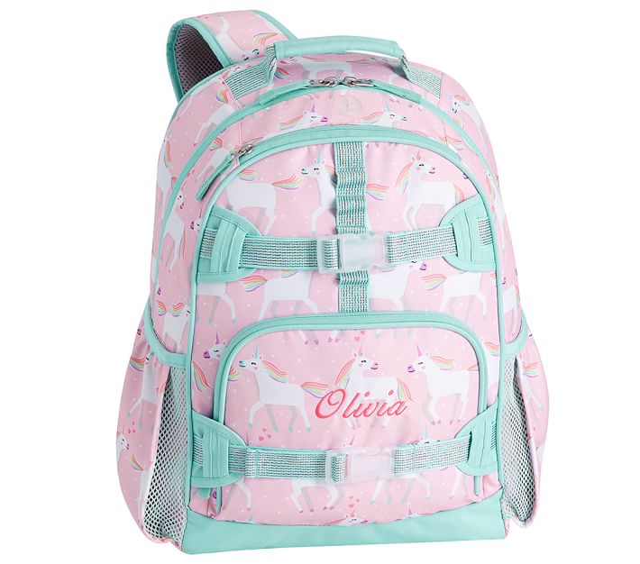 Pink Unicorn Parade Kids Backpacks Pottery Barn Kids