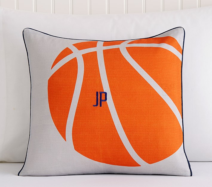 Personalized store basketball pillow