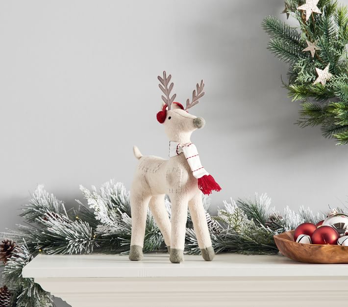 Wool Reindeer Decor | Kids Christmas Decoration | Pottery Barn Kids