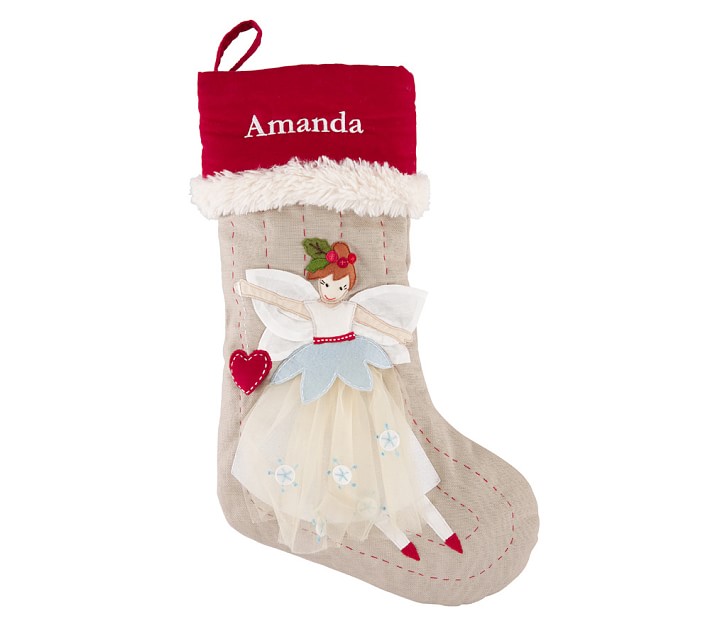 Pottery barn hot sale woodland stocking