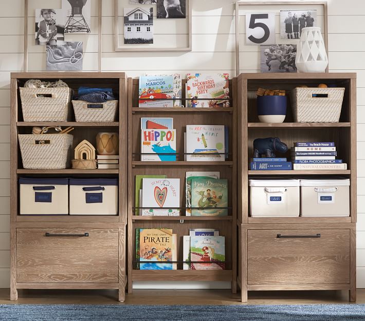 Charlie 4-Shelf Kids Bookshelf | Pottery Barn Kids