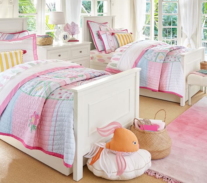 Ombre Rug Pink Patterned Rugs Pottery Barn Kids