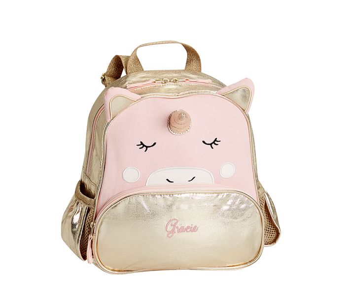 Gold unicorn outlet backpack