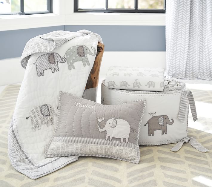 Pottery barn 2025 elephant bedding